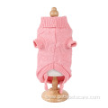 Fashionable fleece pet clothes knitted dog sweater